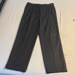 Men’s Ralph Lauren Grey Pinstripe Suit Trousers - Size 32 x 32
